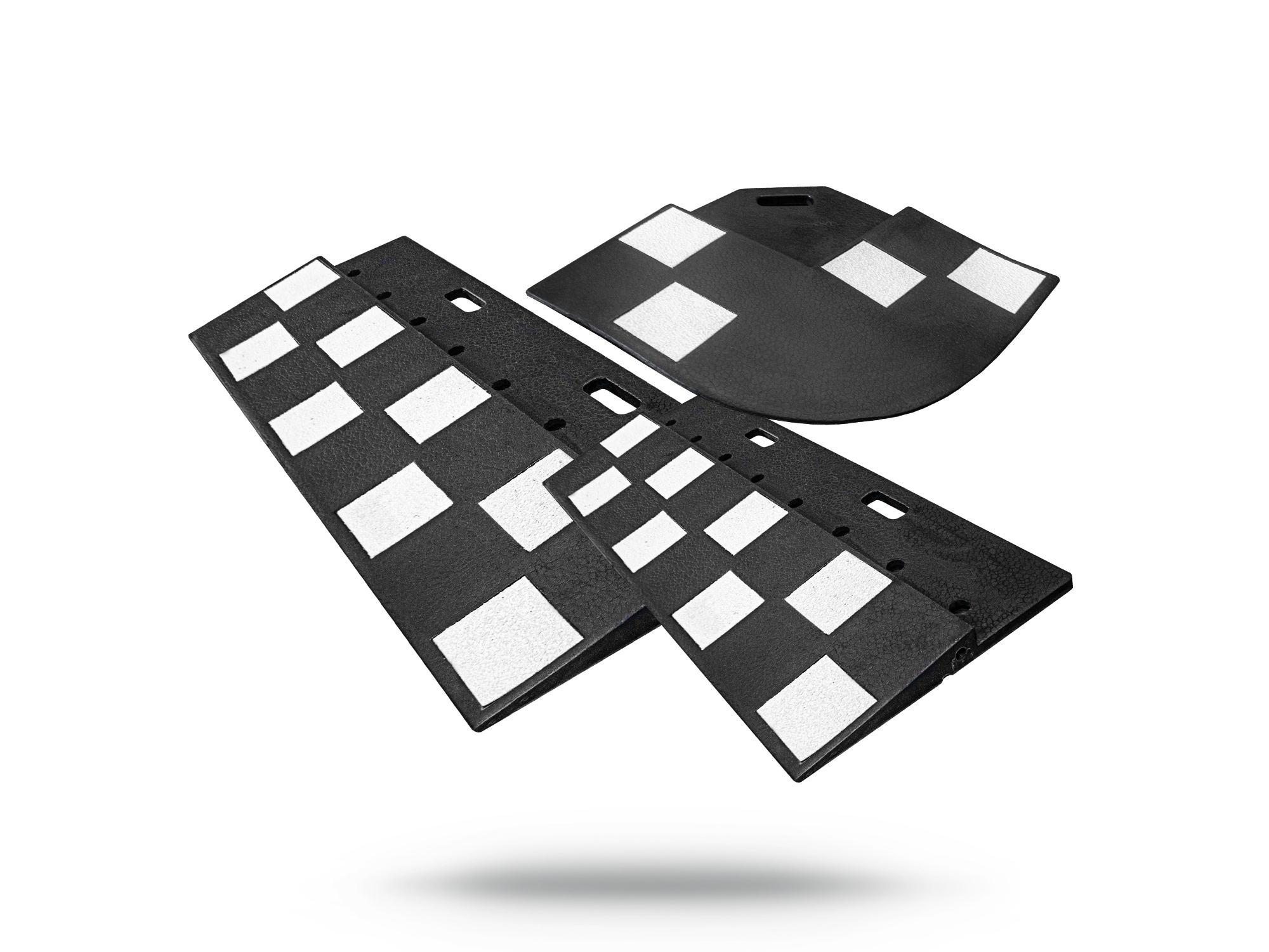 Fleyg Auffahrrampen für Stahlplatten