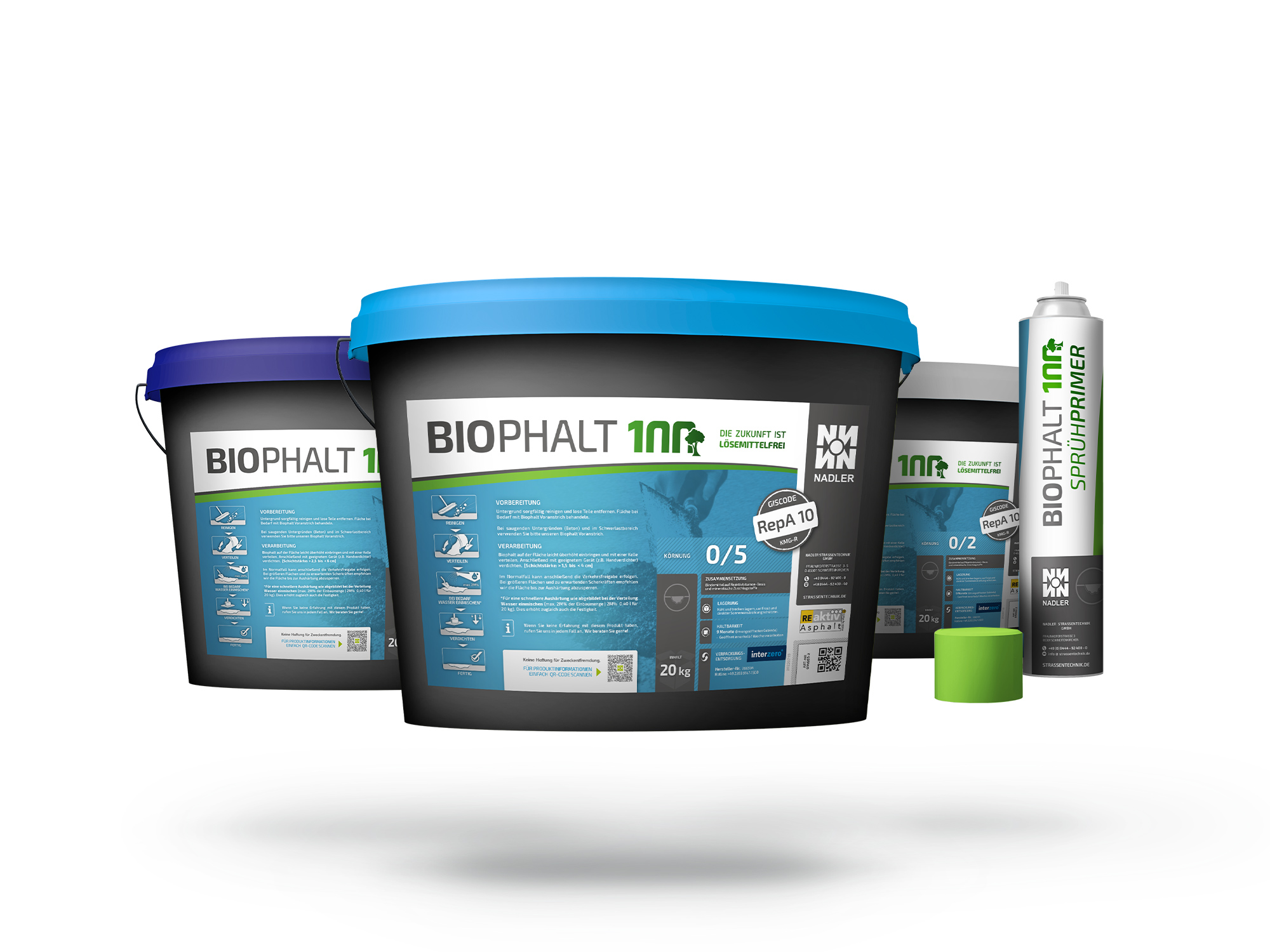 Biophalt - Körnung 0/8